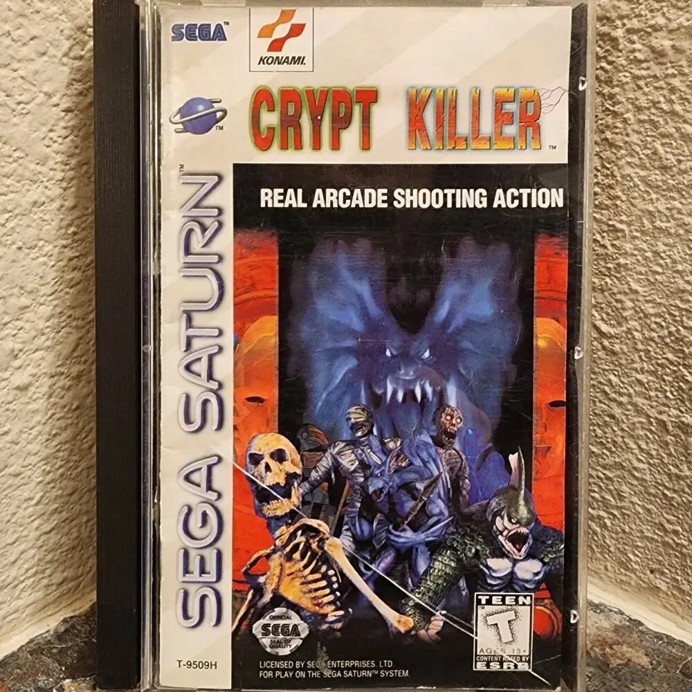 Game - Crypt Killer - Saturn - Sega - Konami